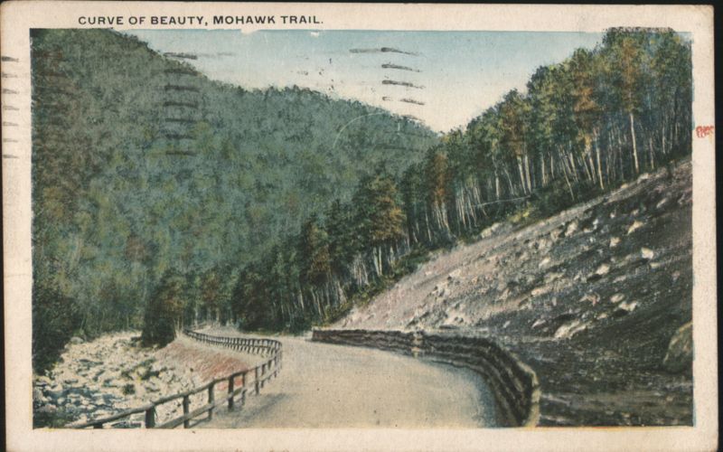 Curve of Beauty, Mohawk Trail North Adams Massachusetts