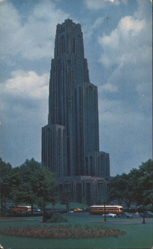Cathedral of Learning, University of Pittsburgh, Streetcars Pennsylvania