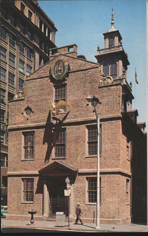 Old State House Boston Freedom Trail Landmark Massachusetts