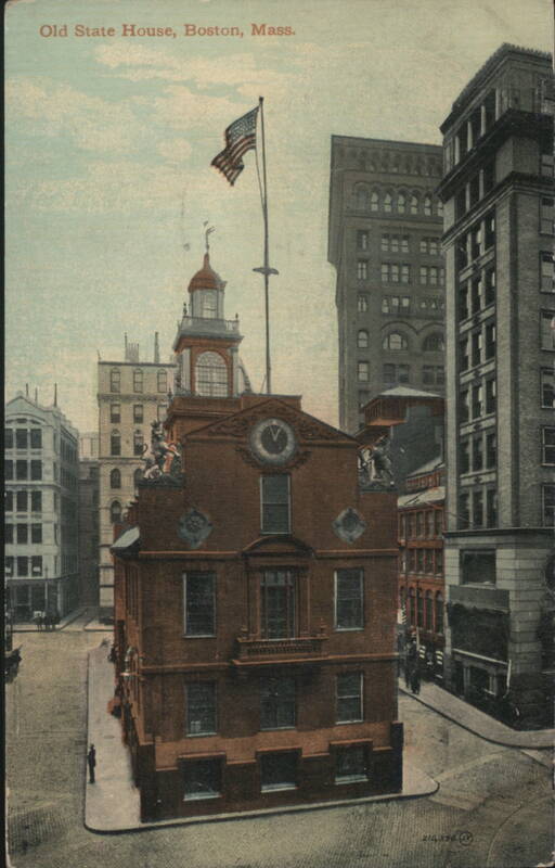 Old State House, Boston, Mass. Massachusetts