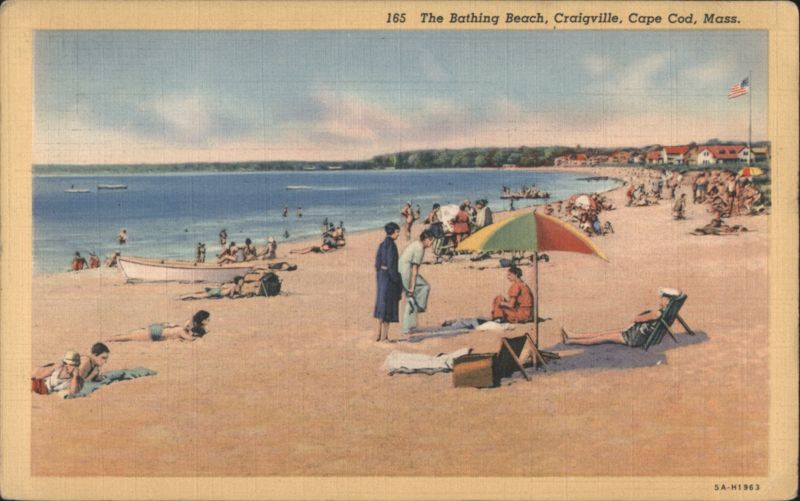 Bathing Beach, Craigville, Cape Cod, MA Massachusetts
