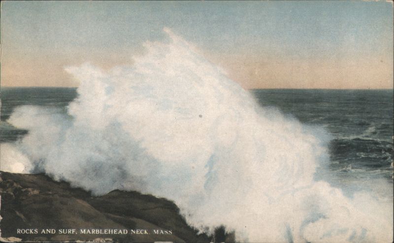 Rocks and Surf, Marblehead Neck Massachusetts