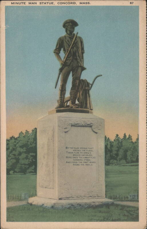 Minute Man Statue Concord Massachusetts