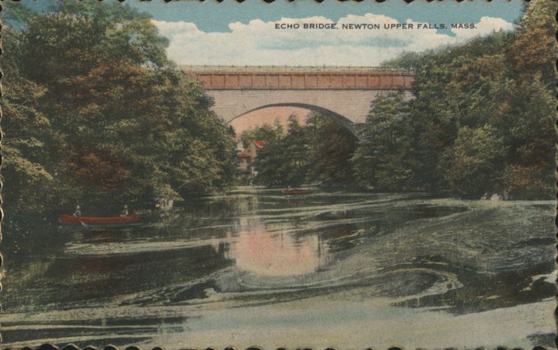 Echo Bridge, Newton Upper Falls, MA Massachusetts