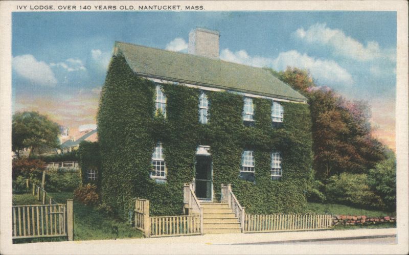 Ivy Lodge, Over 140 Years Old Nantucket Massachusetts