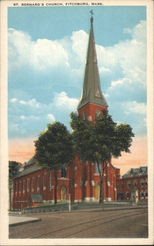 St. Bernard's Church, Fitchburg, MA Massachusetts