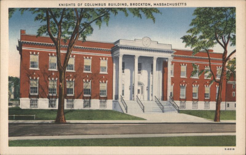Knights of Columbus Building Brockton Massachusetts
