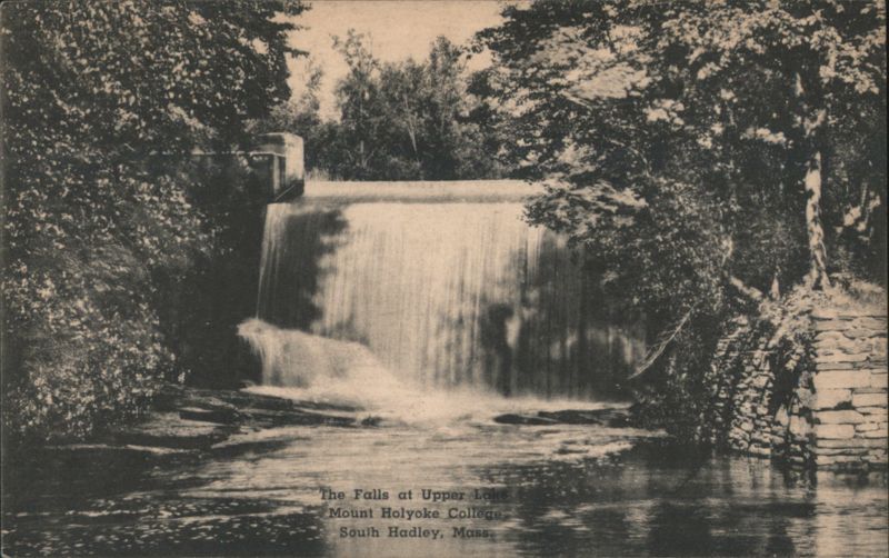 The Falls at Upper Lake, Mount Holyoke College South Hadley Massachusetts
