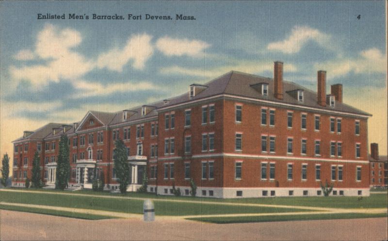 Enlisted Men's Barracks, Fort Devens Massachusetts