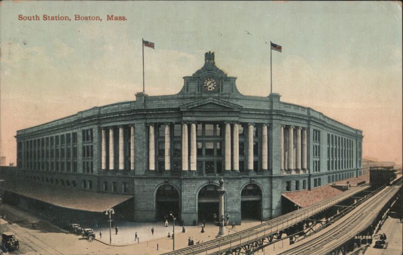 South Station, Boston, Mass. Massachusetts