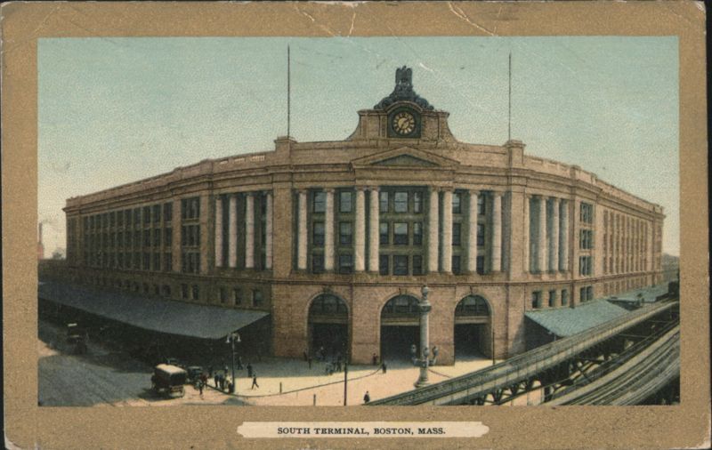 South Terminal Building, Clock Tower, Boston Massachusetts
