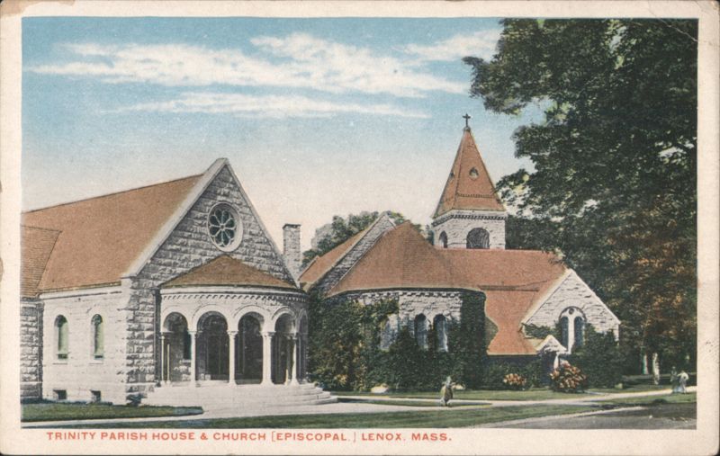 Trinity Parish House & Church, Episcopal Lenox Massachusetts