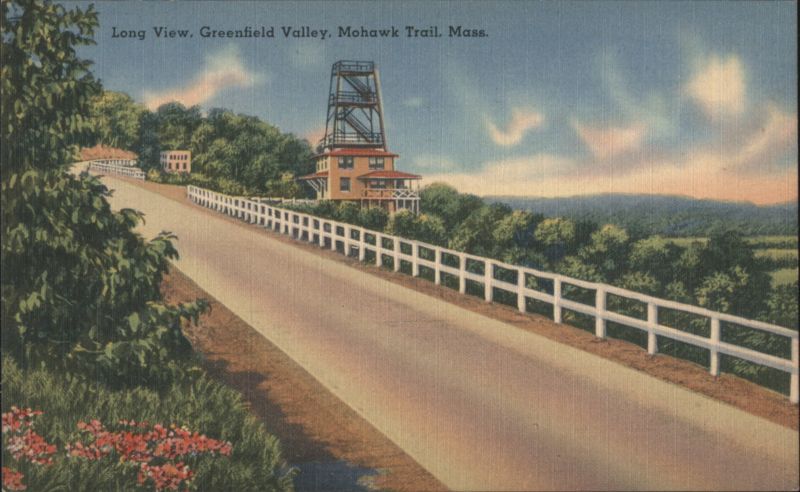 Long View, Mohawk Trail, Greenfield Valley, MA Massachusetts