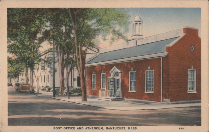 Post Office and Athenaeum, Nantucket Massachusetts
