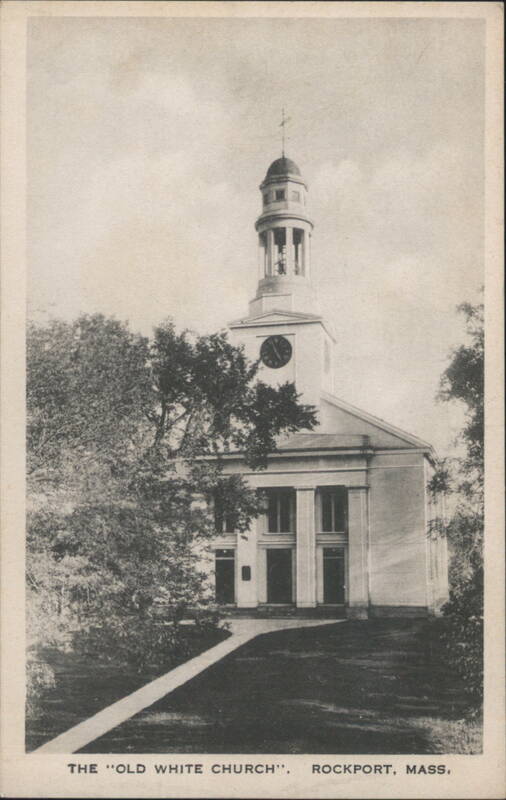 The Old White Church, Rockport Massachusetts