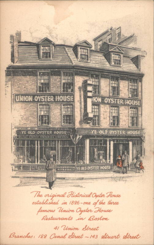 Union Oyster House, Boston, MA - Original 1826 Restaurant Massachusetts