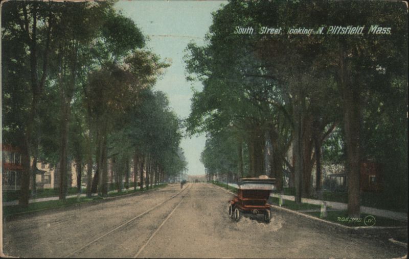 South Street, looking N. Pittsfield, Mass. Massachusetts