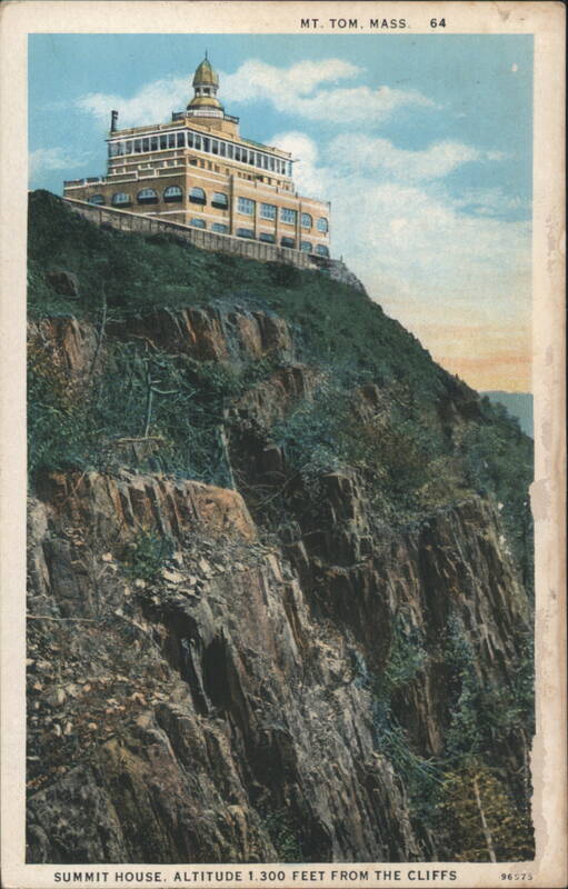 Summit House, Mt. Tom, Mass. - Altitude 1,300 Feet Massachusetts