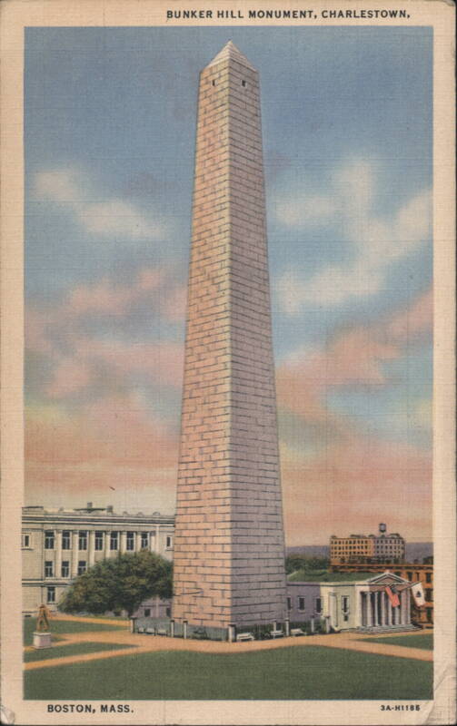 Bunker Hill Monument, Charlestown, Boston Massachusetts