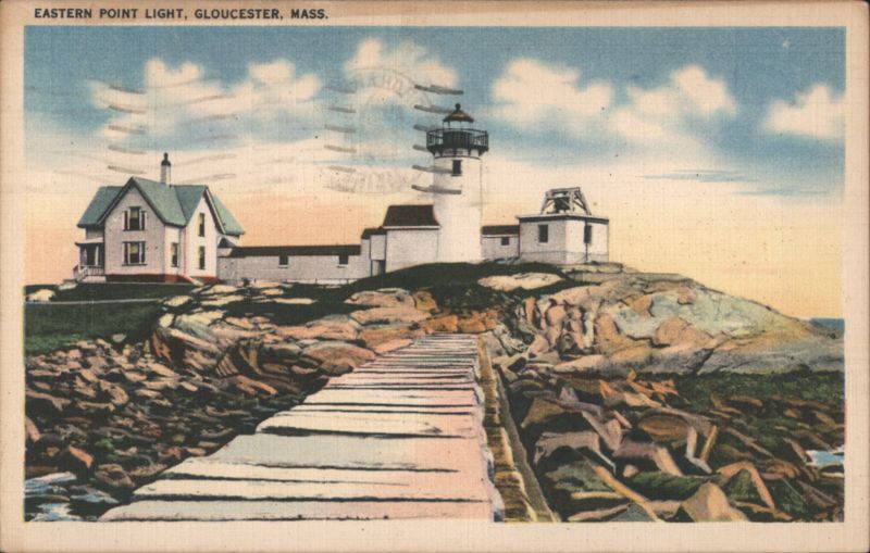Eastern Point Light, Gloucester, MA Massachusetts