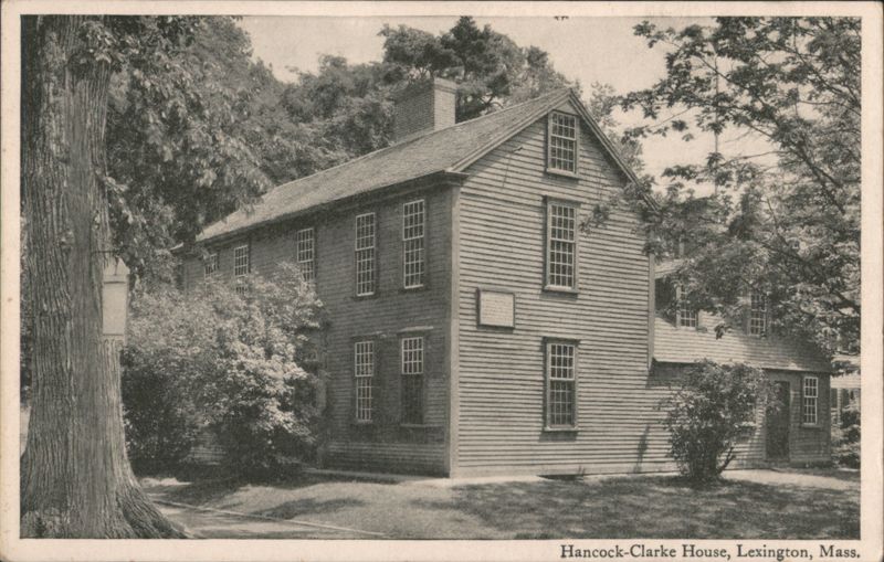 Hancock-Clarke House Lexington Massachusetts