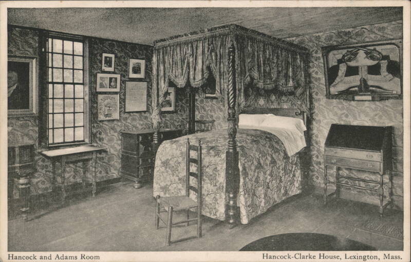 Hancock and Adams Room, Hancock-Clarke House Lexington Massachusetts