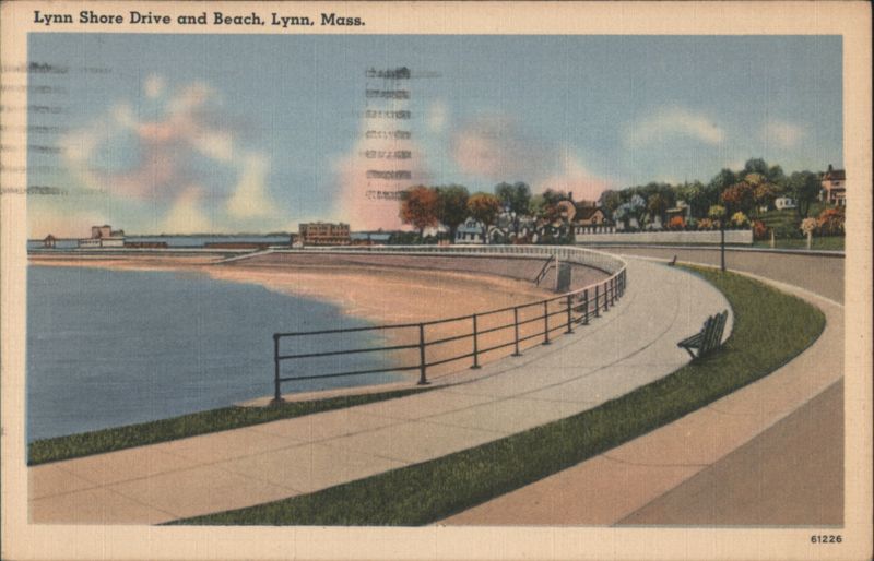 Lynn Shore Drive and Beach Massachusetts