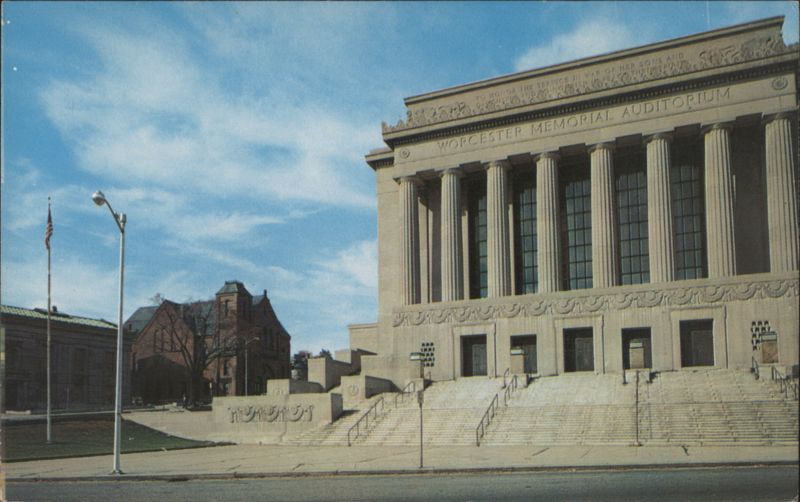 Worcester Memorial Auditorium, Lincoln Square Massachusetts