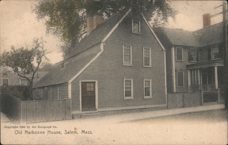 Old Narbonne House, Salem, Mass. Massachusetts