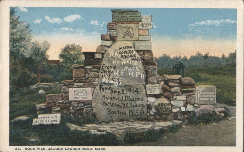 Rock Pile, Jacobs Ladder Road, Berkshires Massachusetts