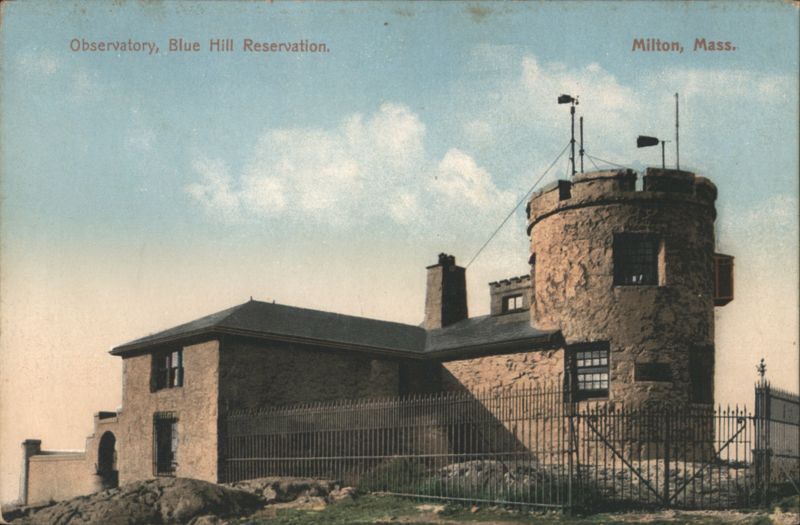 Observatory, Blue Hill Reservation, Milton, Mass. Massachusetts