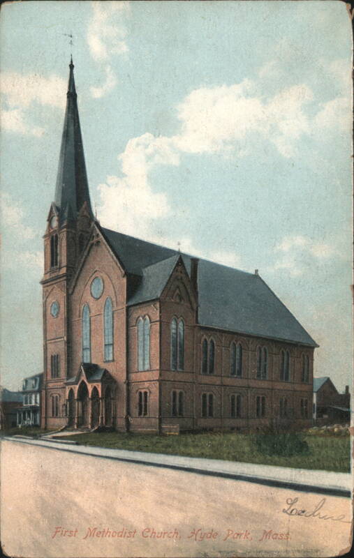 First Methodist Church, Hyde Park, Mass. Massachusetts