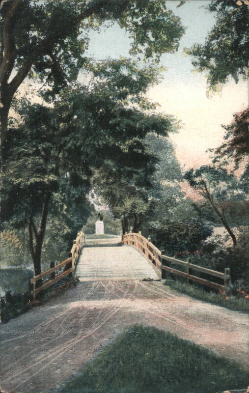 North Bridge, Concord, Mass. 1775 Battle Site Massachusetts