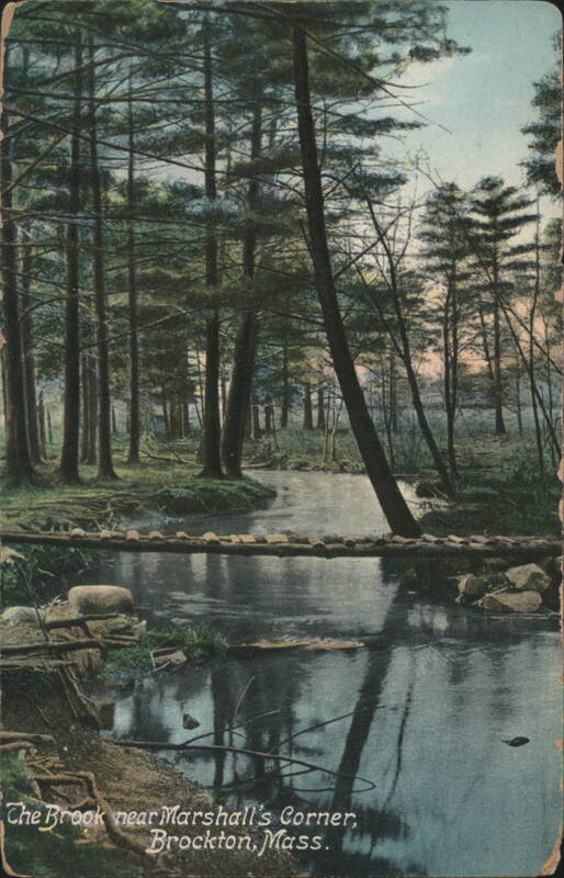 The Brook near Marshall's Corner Brockton Massachusetts