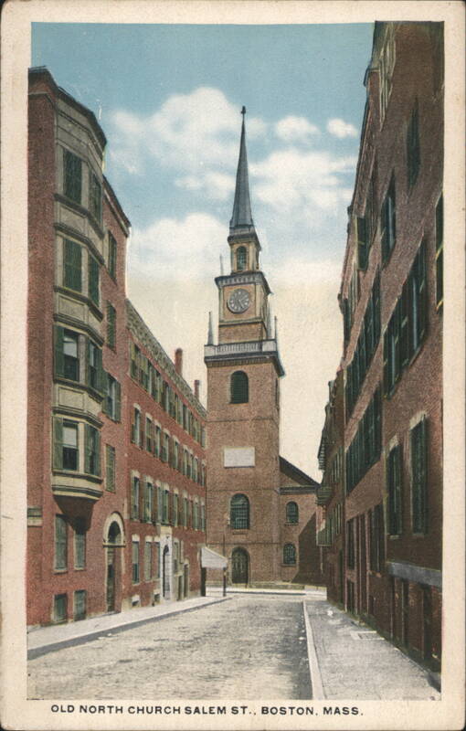 Old North Church, Salem Street Boston Massachusetts
