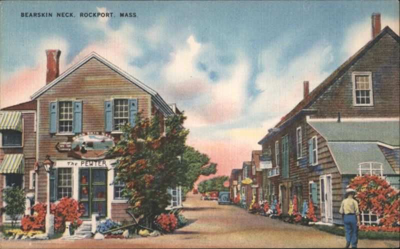 Bearskin Neck, The Pewter Shop, Rockport Massachusetts