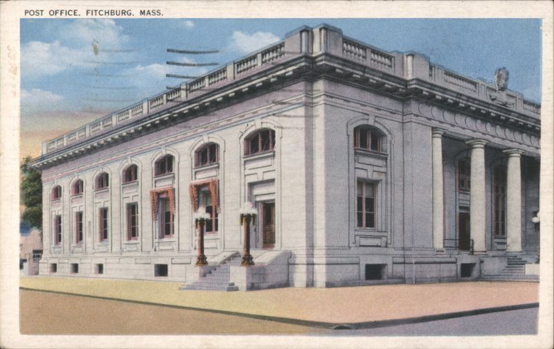 Fitchburg Post Office Building Massachusetts