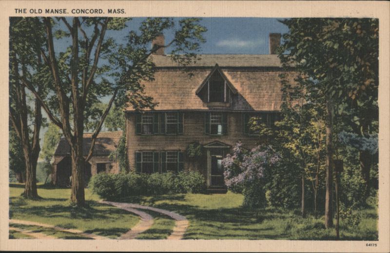 The Old Manse, Concord, Mass. Massachusetts