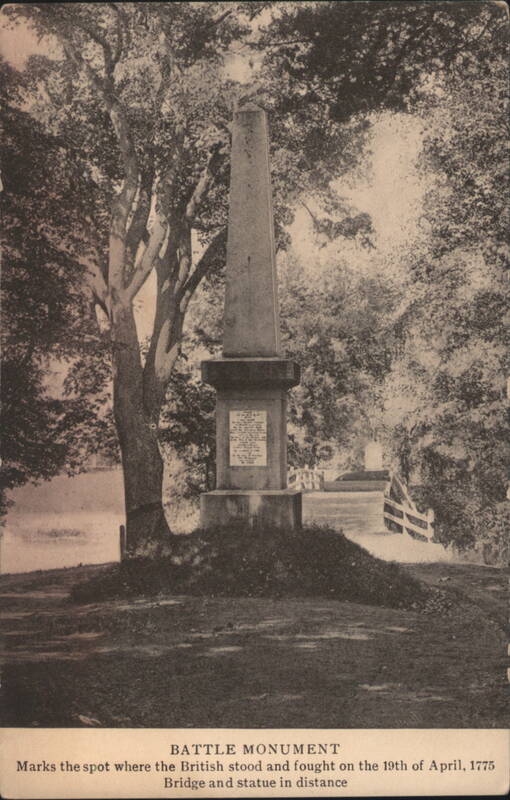 Battle Monument, Concord, MA Massachusetts