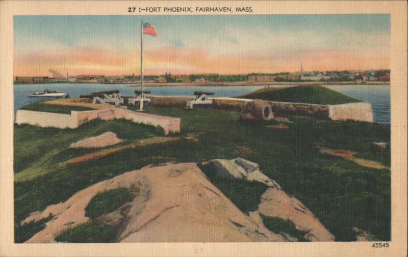 Fort Phoenix Fairhaven Massachusetts