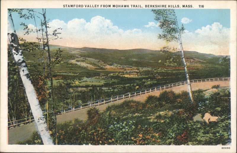 Stamford Valley from Mohawk Trail, Berkshire Hills Massachusetts