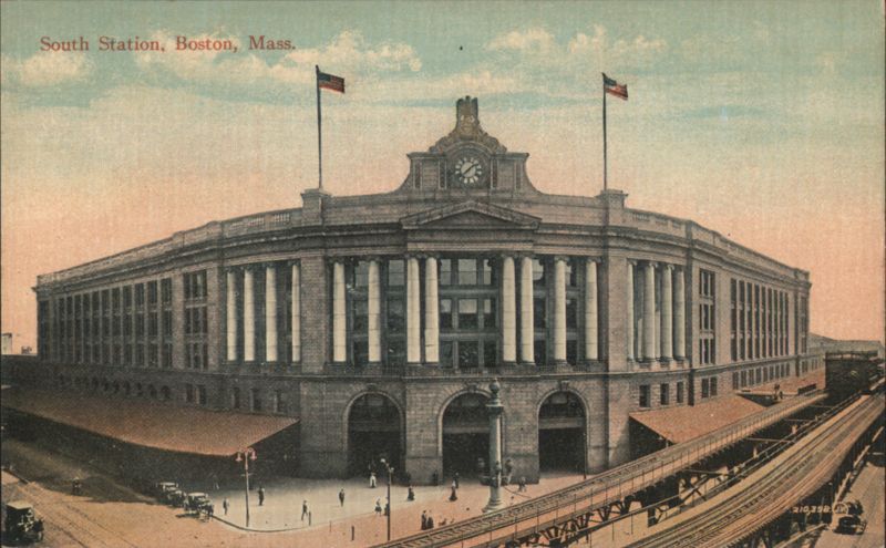 South Station, Boston, Mass. Massachusetts