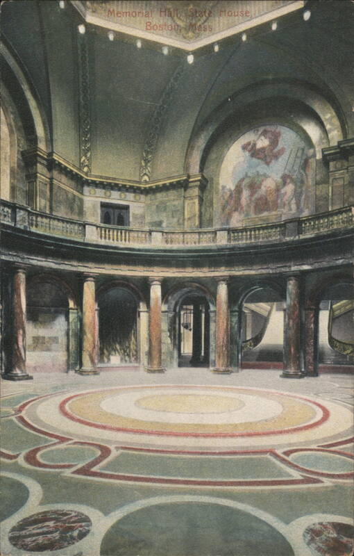 Massachusetts State House Memorial Hall Interior Boston
