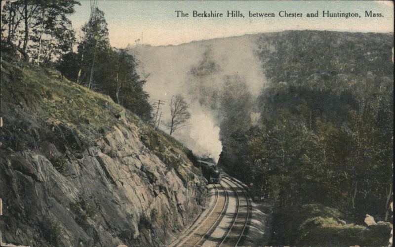 Steam Train in Berkshire Hills, Chester & Huntington, MA Chester, Huntington Massachusetts