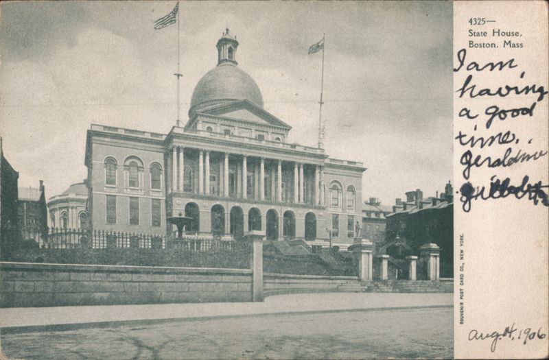 State House, Boston, Mass. Massachusetts