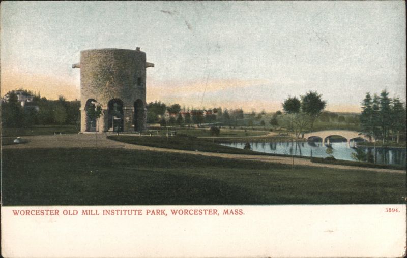 Worcester Old Mill Institute Park Massachusetts
