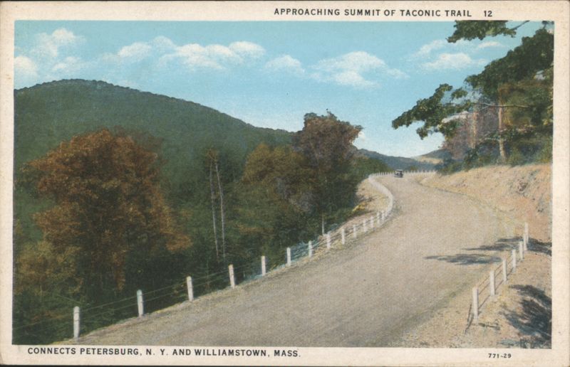 Approaching Summit of Taconic Trail Williamstown Massachusetts