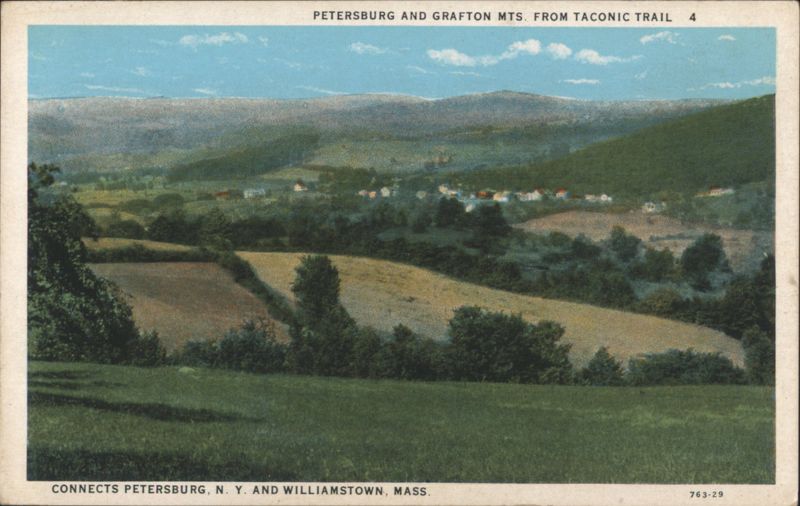 Petersburg & Grafton Mountains from Taconic Trail New York