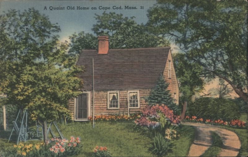 A Quaint Old Home on Cape Cod Massachusetts