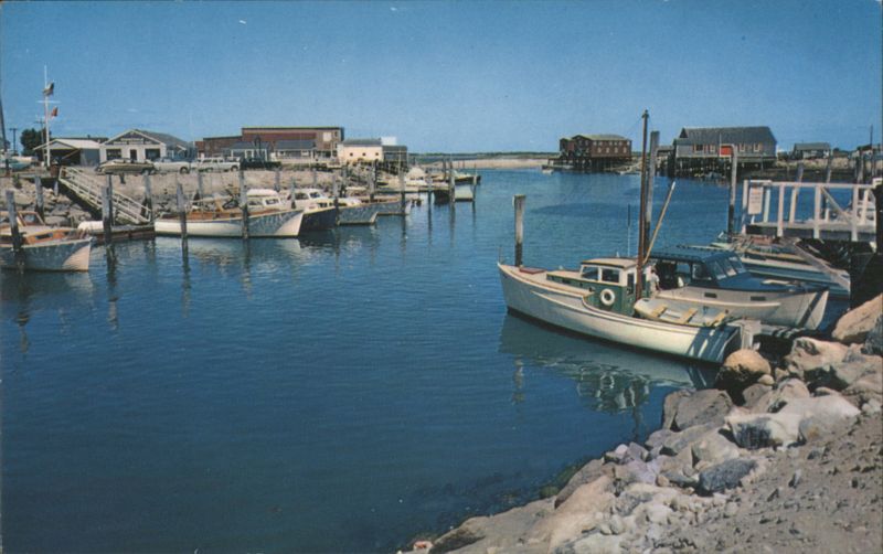 Picturesque Barnstable Harbor on Cape Cod Massachusetts